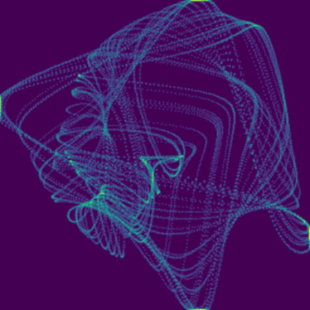 Halvorsen Attractor phase plot