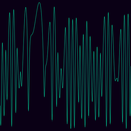 Magnetic Pendulum (3-Magnet) timeseries